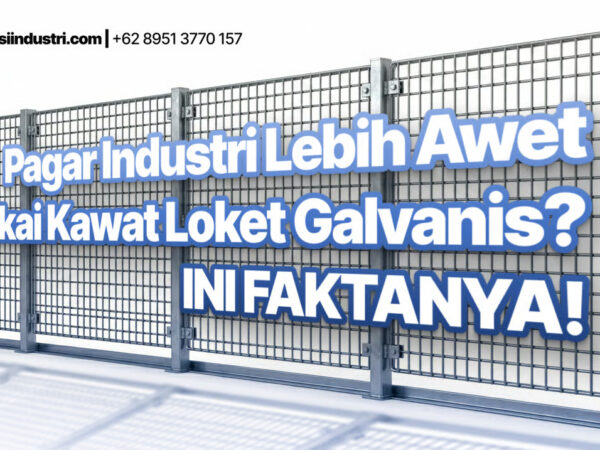 Pagar Industri Lebih Awet Pakai Kawat Loket Galvanis Ini Faktanya