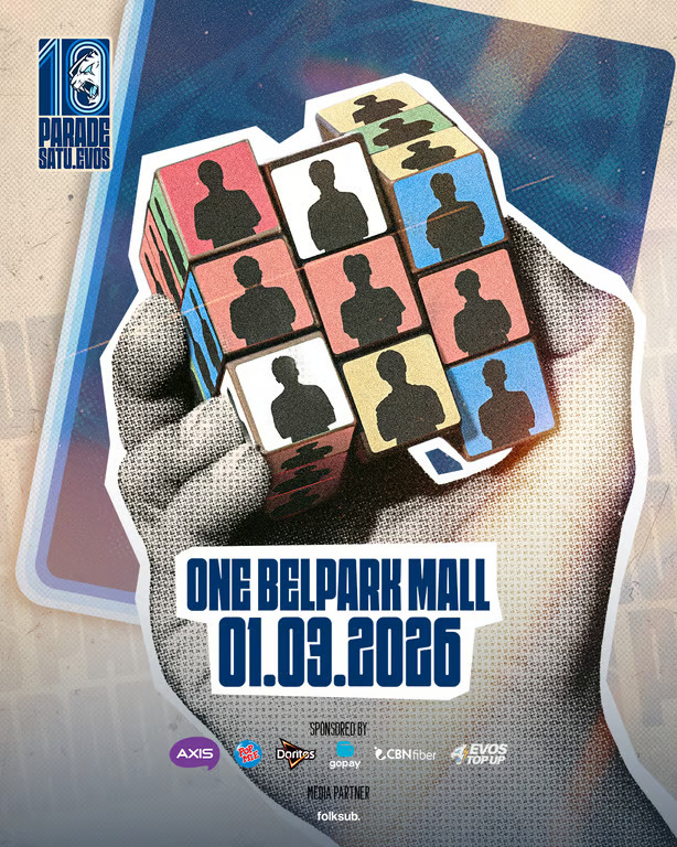 Parade Satu EVOS 2026 Resmi Digelar Menyambut Musim Baru dengan Jersey dan Roster Baru