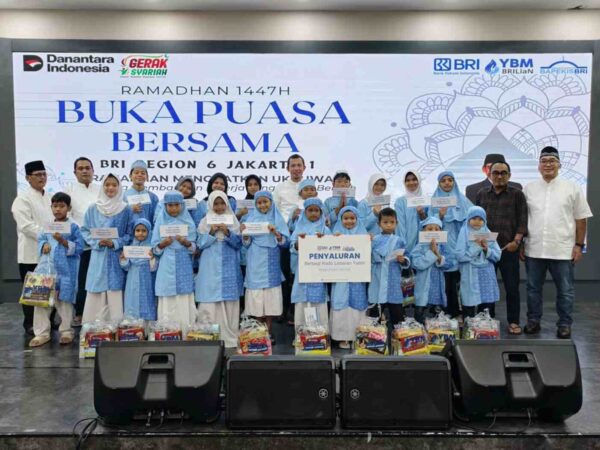 Pererat Silaturahmi, BRI Regional Office Jakarta 1 Gelar Buka Puasa Bersama dan Santunan Anak Yatim