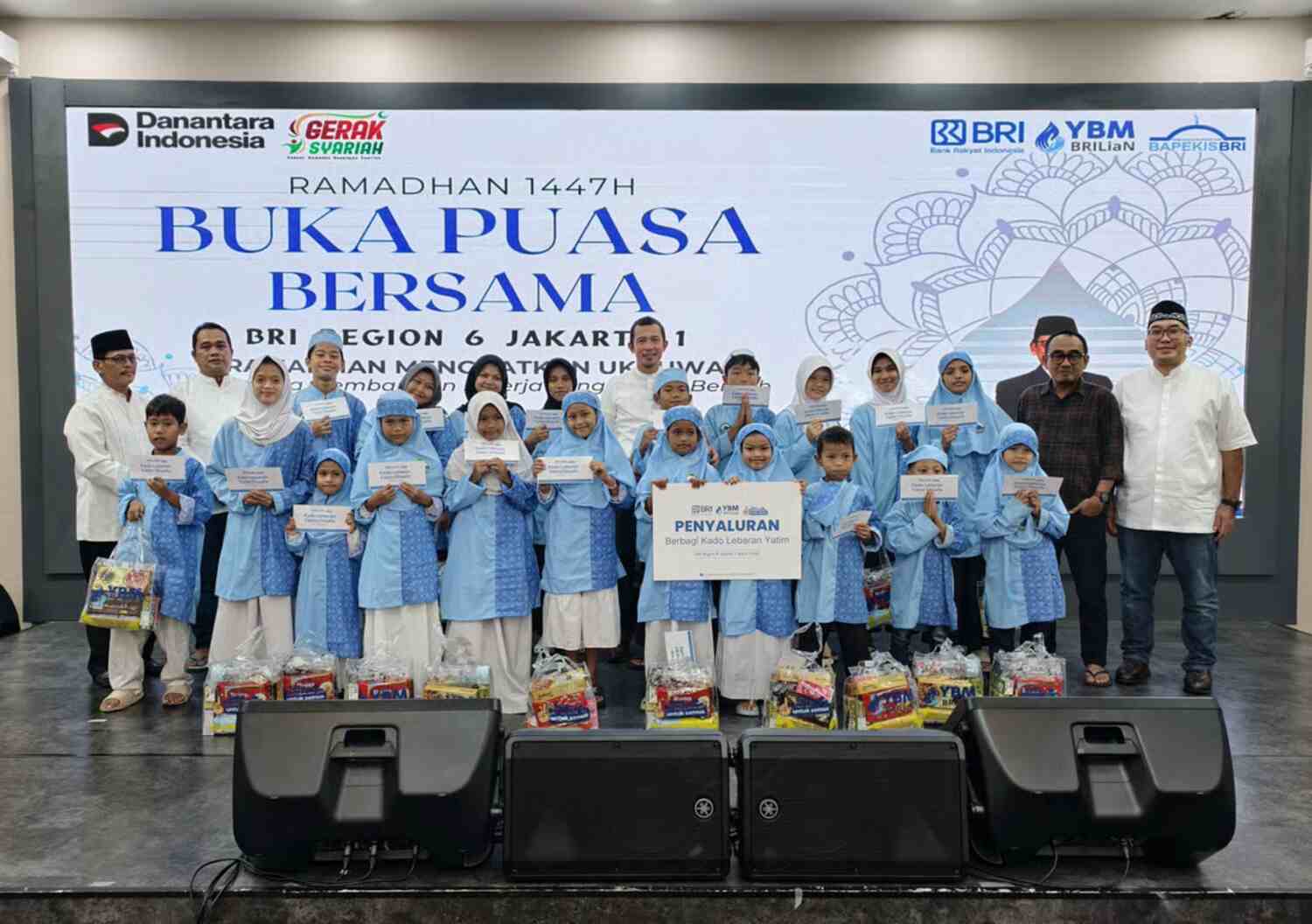 Pererat Silaturahmi, BRI Regional Office Jakarta 1 Gelar Buka Puasa Bersama dan Santunan Anak Yatim