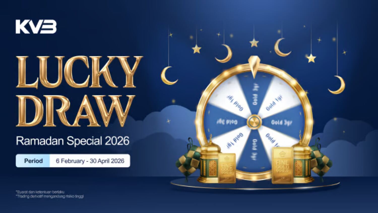 Ramadhan 2026 Peluang Trading di KVB Berhadiah Emas