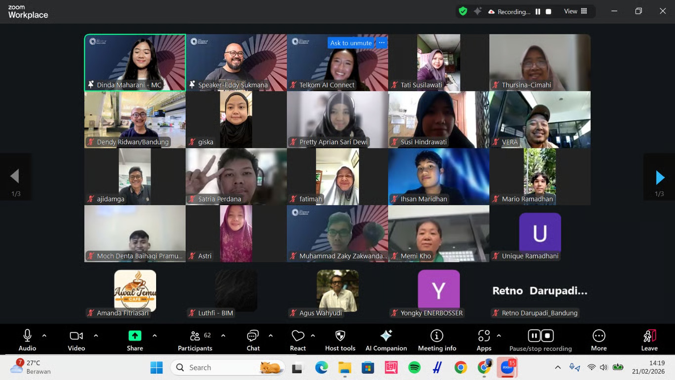 Telkom AI Center Dorong Kreator Siap Monetisasi dan Masuk Era Gig Economy