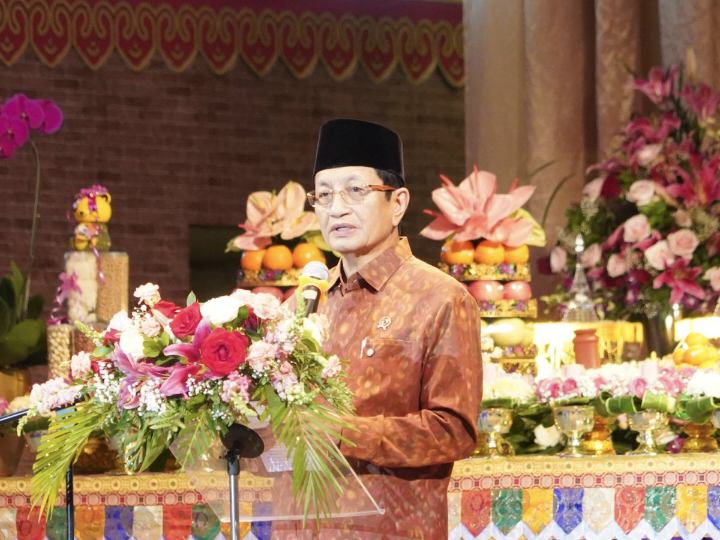 Waisak 2026, Menag: Dharma Menjaga Perdamaian Dunia
