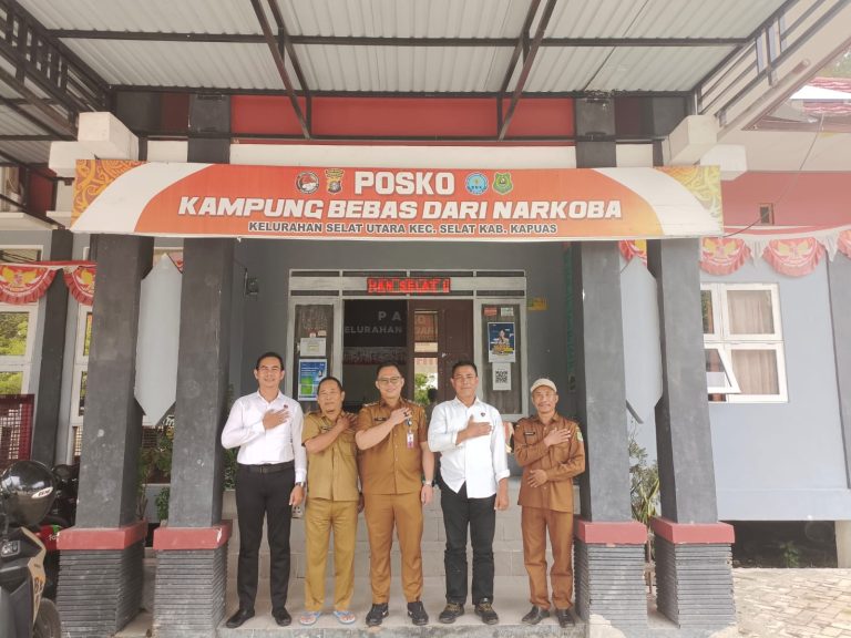 Satresnarkoba Polres Kapuas Perkuat Sinergi dengan Kelurahan Selat Utara, Wujudkan Kampung Tangguh Bebas Narkoba