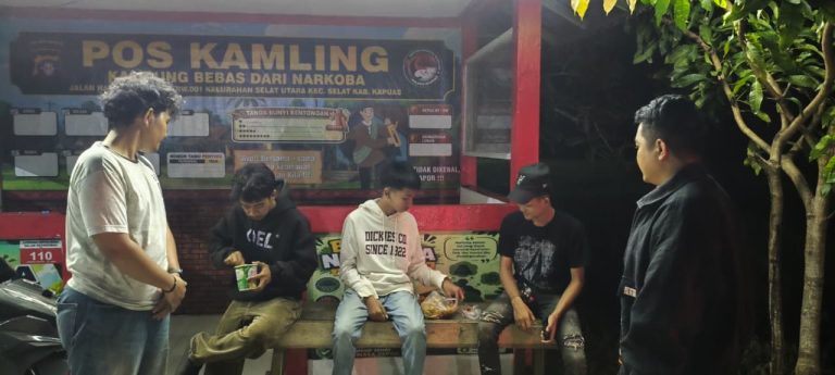 Polres Kapuas Tingkatkan Pengawasan melalui Patroli Kampung Bebas Narkoba