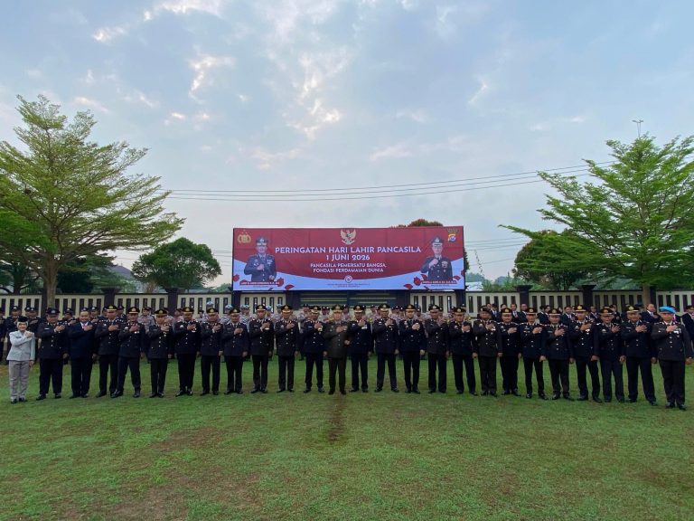 Kapolres Serang Pimpin Upacara Peringatan Hari Lahir Pancasila 2026