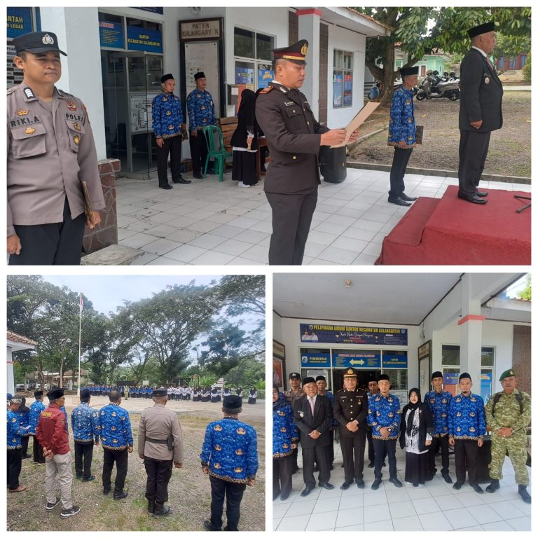 Kapolsek Rangkasbitung Polres Lebak Hadiri Upacara Hari Lahir Pancasila Tingkat Kecamatan Kalanganyar