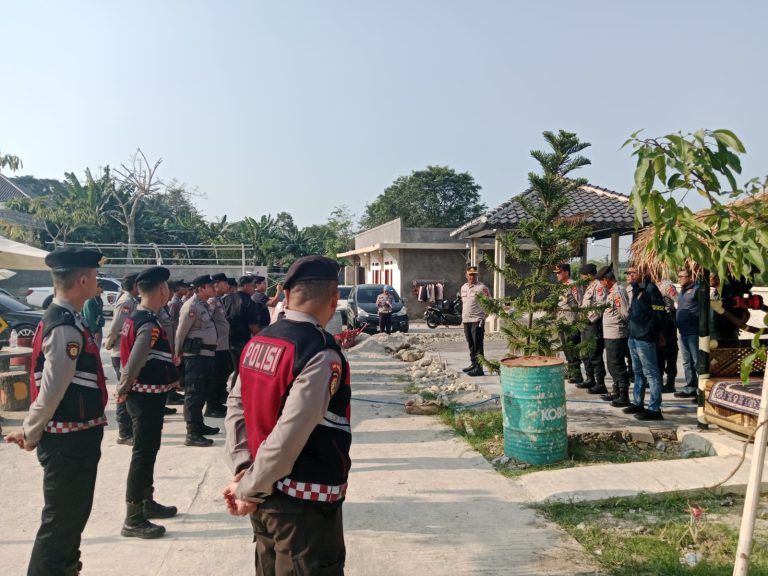 Polres Serang Laksanakan Pengamanan HUT Ke-13 The Jak Mania Kabupaten Serang