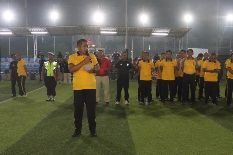 Jelang Hari Bhayangkara, Polresta Tangerang Gelar Turnamen Mini Soccer Kapolresta Tangerang Cup