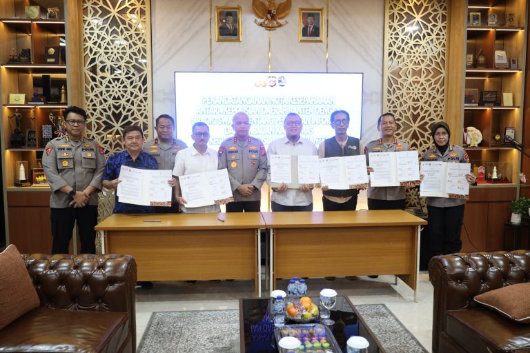 Melalui MoU, Polda Banten dan Radio Swasta Bersinergi Wujudkan Kamtibmas Kondusif