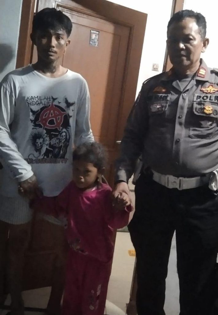 IPTU Udi Muhdi Bantu Antar Anak Hilang Kembali ke Pelukan Orang Tuanya