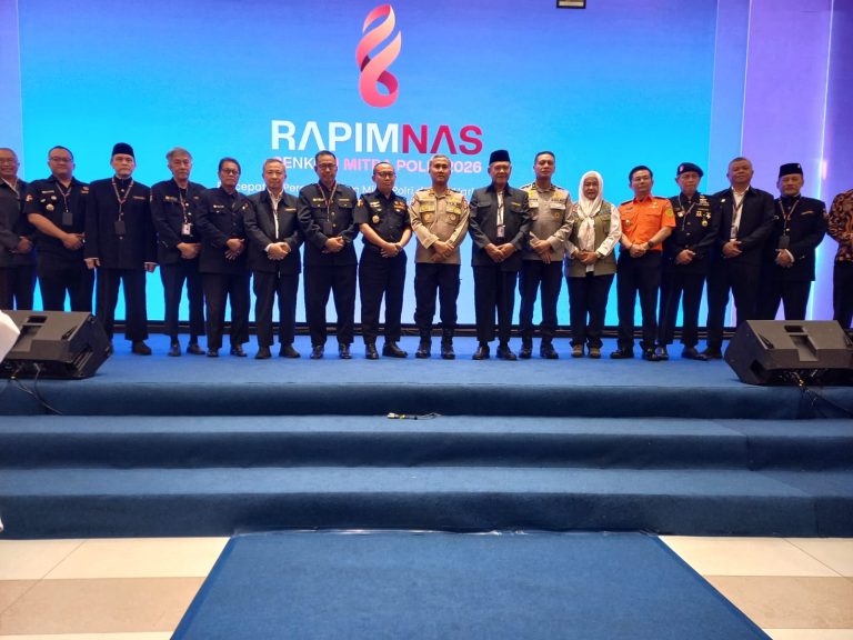 Rakernas Sentra Komunikasi Mitra Polri 2026 Mengusung Tema Persiapan Menuju Pemelihan Ketua Umum 2027.