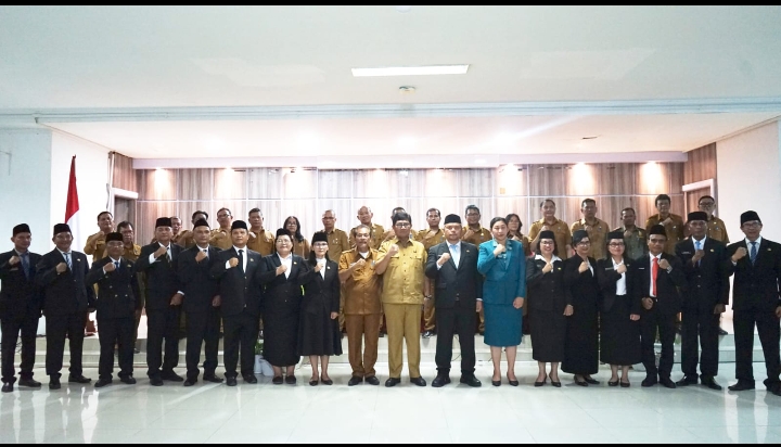 Pemkab Tapanuli Utara Lantik 17 Pejabat Administrator Dilantik Perkuat Kinerja Perangkat Daerah.
