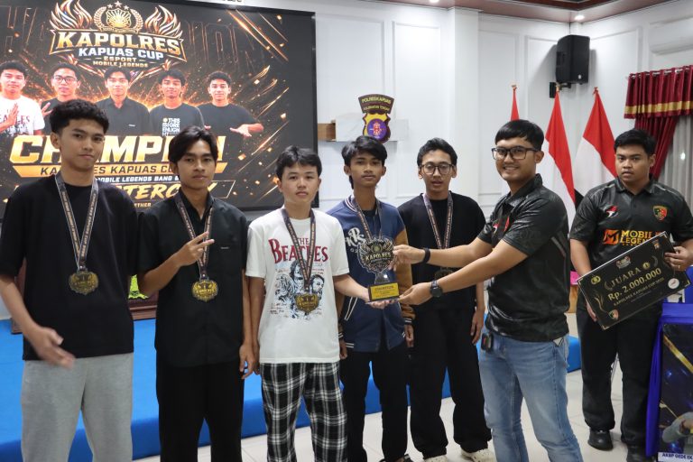 Hari Bhayangkara ke-80, Polres Kapuas Hadirkan Kompetisi Esport untuk Generasi Muda