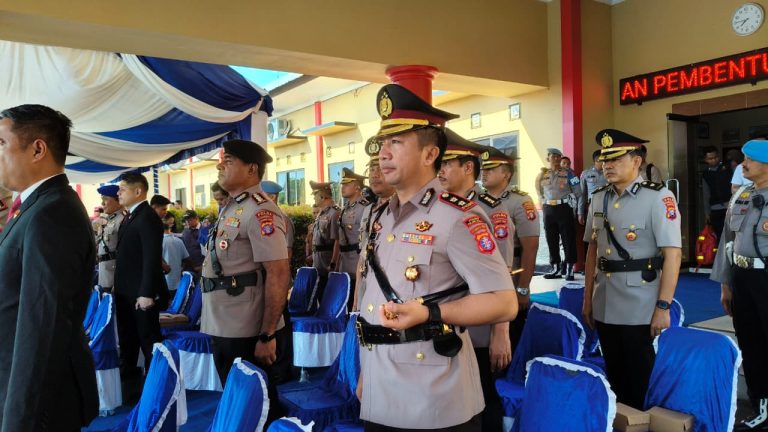 Kapolres Pulang Pisau Hadiri Upacara Pembukaan Diktuk Bintara Polri T.A. 2026 di SPN Tjilik Riwut