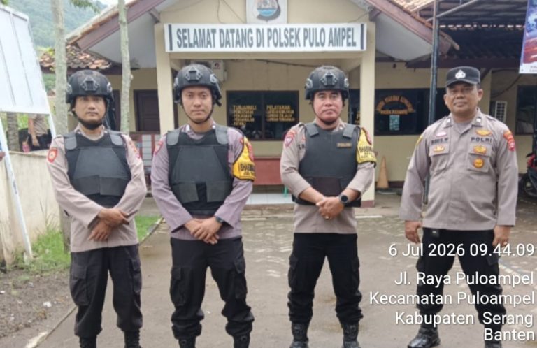Jaga Kesiapsiagaan, Personil Piket Siaga Laksanakan Sispam Mako Antisipasi Gangguan dari Luar