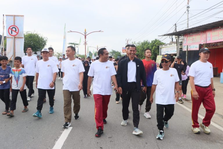 Perkuat Sinergitas TNI-Polri dan Kejaksaan, Polres Murung Raya Jalin Silaturahmi Lewat Olahraga Bersama