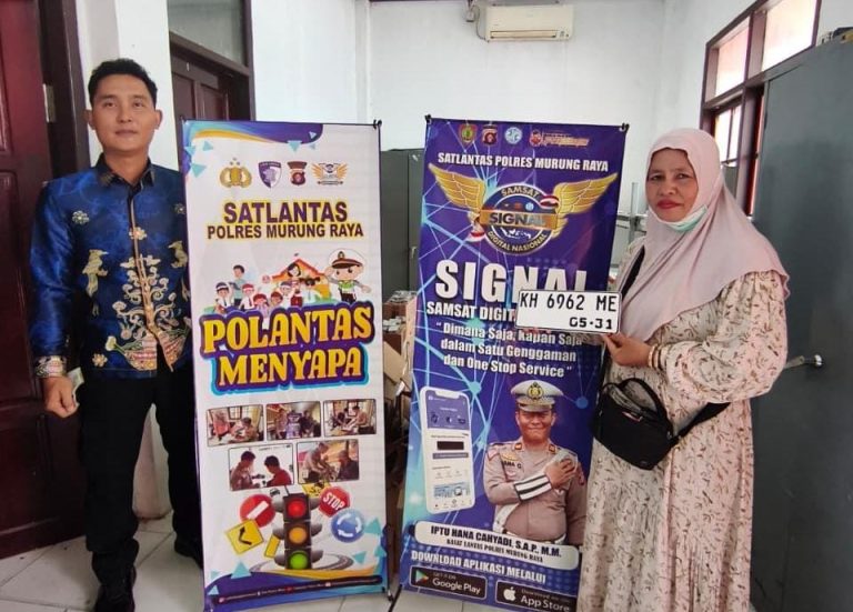 Polantas Menyapa Masyarakat, Satlantas Maksimalkan Pelayanan Pajak Plat Kendaraan