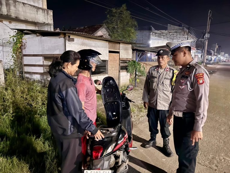 Jaga Jakarta Jaga Bekasi, Polsek Tambun Selatan Perkuat Patroli Malam di Wilayah Tambun Utara