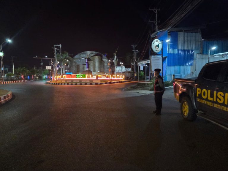Jaga Kondusifitas Malam Hari, Polres Barito Utara Gencarkan Patroli Presisi Cegah Premanisme