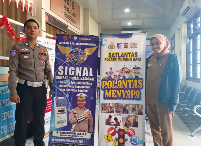 Polantas Menyapa, Samsat Murung Raya Maksimalkan Pelayanan Pajak