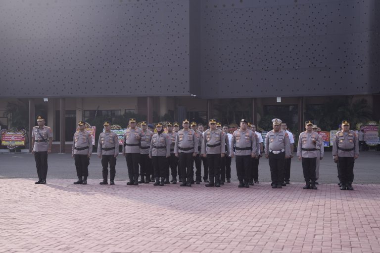 Hadiri Sertijab Wakapolda Banten, Kapolresta Tangerang Tegaskan Komitmen Perkuat Soliditas Jajaran