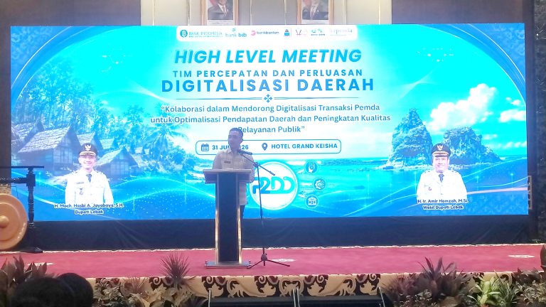 Digitalisasi Jadi Fokus Pemkab Lebak untuk Tingkatkan Pendapatan Daerah dan Layanan Publik
