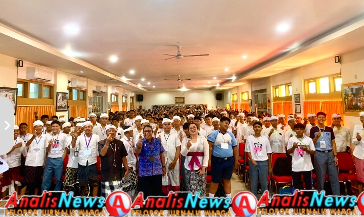 Kampus Kebangsaan Unwar Edukasi Siswa Bali Soal Bela Negara Lewat Kegiatan MPLS