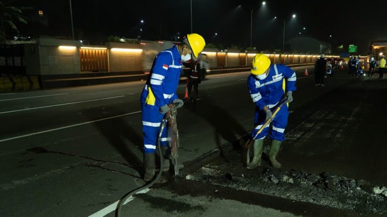 PT Jasamarga Tollroad Maintenance Laksanakan Preservasi Jalan Tol Jagorawi 5 – 12 Juli 2026