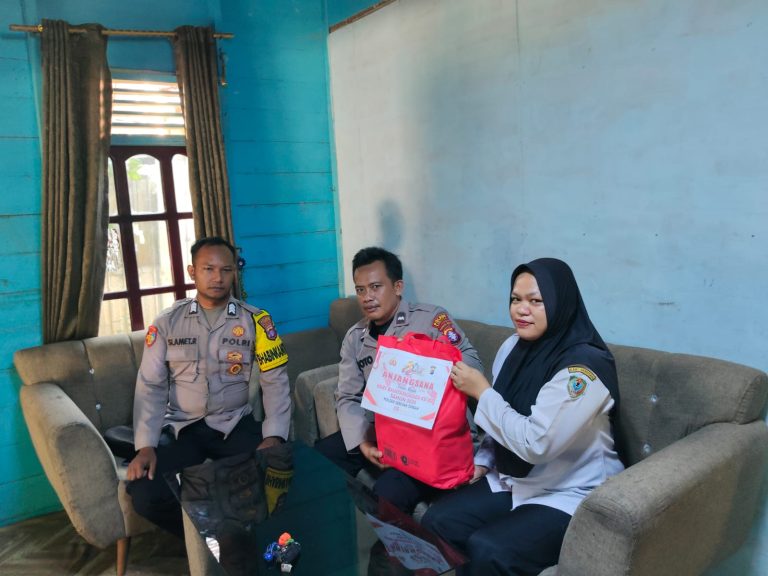POLSEK SERUYAN TENGAH LAKSANAKAN ANJANGSANA KEPADA PURNAWIRAWAN POLRI DI RANTAU PULUT
