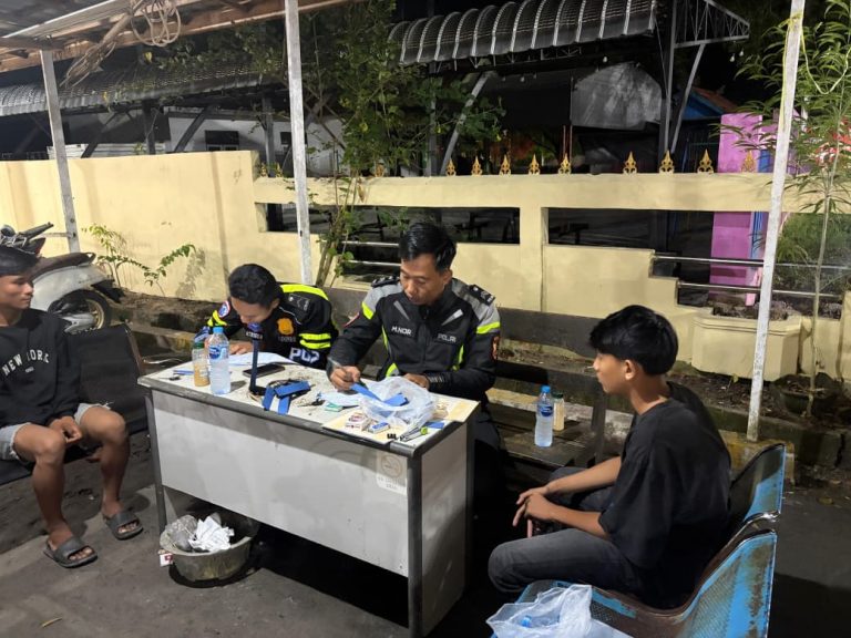 Satlantas Polres Kapuas Tertibkan Balap Liar, 19 Sepeda Motor Diamankan Demi Kenyamanan Masyarakat