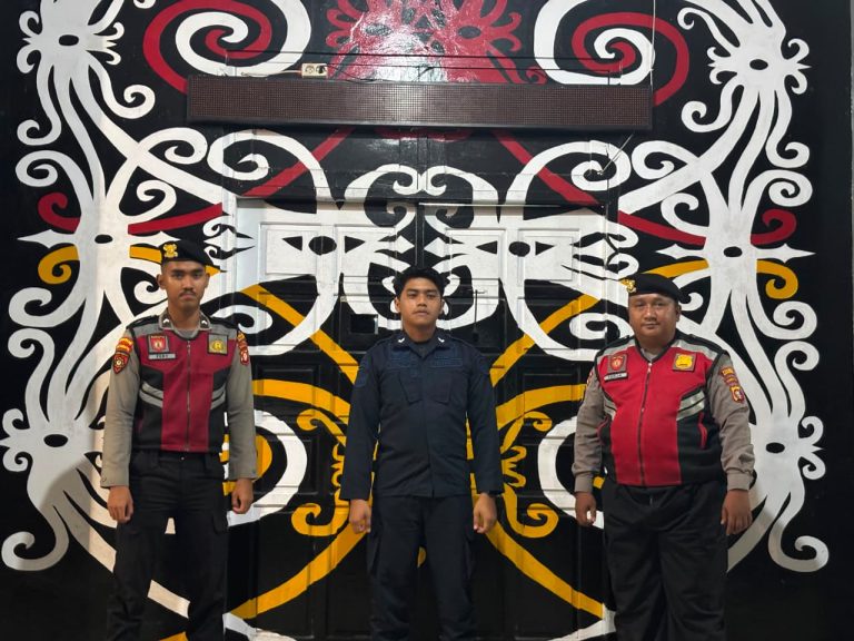 Waspadai Celah Kelengahan Tengah Malam, Sat Samapta Polres Sukamara Cek Ring Luar Lapas