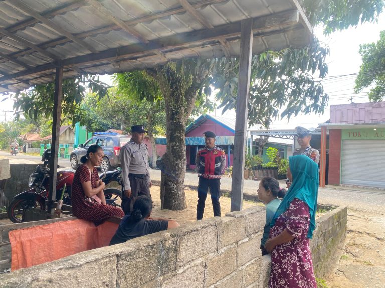 PAMAPTA III POLRES SERUYAN SAMBANG WARGA, PERKUAT KEMITRAAN DAN JAGA KAMTIBMAS DI PEMATANG LIMAU