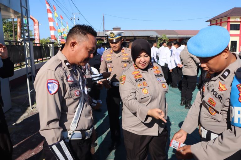 Kapolres Kapuas Tegaskan Pentingnya Disiplin dalam Pelaksanaan Tugas melalui Ops Gaktibplin