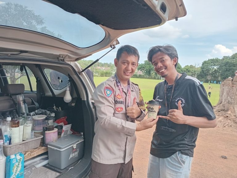 BHABIN STREET COFFEE, CARA HUMANIS DEKATKAN POLRI DENGAN MASYARAKAT