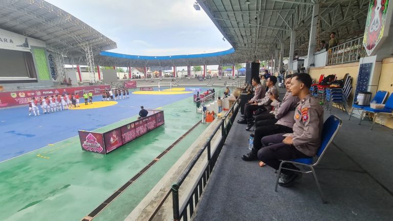Polres Barito Utara Pastikan Turnamen Futsal Bupati Cup 2026 Berlangsung Aman dan Kondusif
