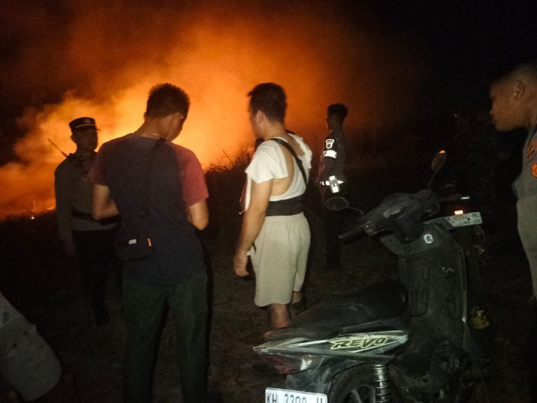 Polres Gunung Mas dan Tim Gabungan Bergerak Cepat, Padamkan Karhutla 4 Hektare di Kurun Usai Deteksi Hotspot NASA