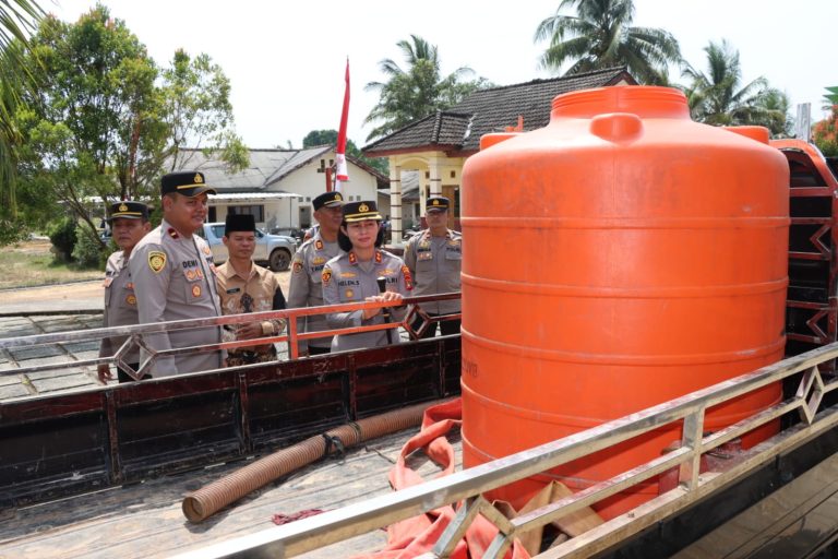 Kapolres Bangka Barat Perkuat Sinergi Penanggulangan Karhutla di Tempilang