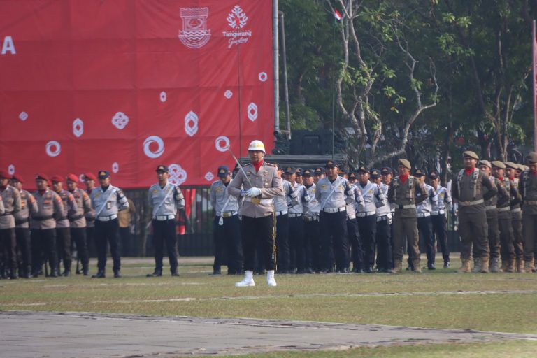 Hadiri Upacara HUT ke-81 RI, Kapolresta Tangerang: Momentum Perkuat Semangat Pengabdian