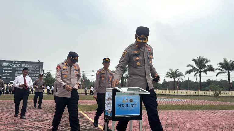 Polres Barito Selatan Galang Dana dari Seluruh Personel untuk Korban Bencana NTT