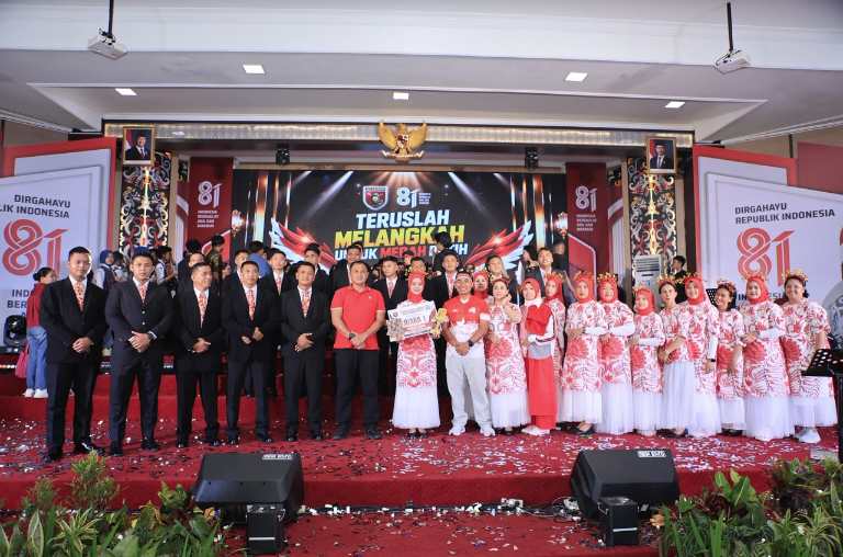 Sambut HUT ke-81 RI, Kodam VI/Mulawarman Gelar Lomba Menyanyi ‘Teruslah Melangkah untuk Merah Putih’