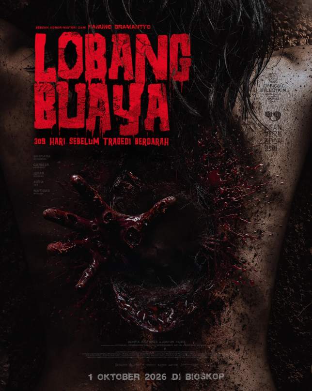 Poster Bikin Merinding! “Lobang Buaya” Bongkar Ritual Gelap dan Rahasia Masa Lalu