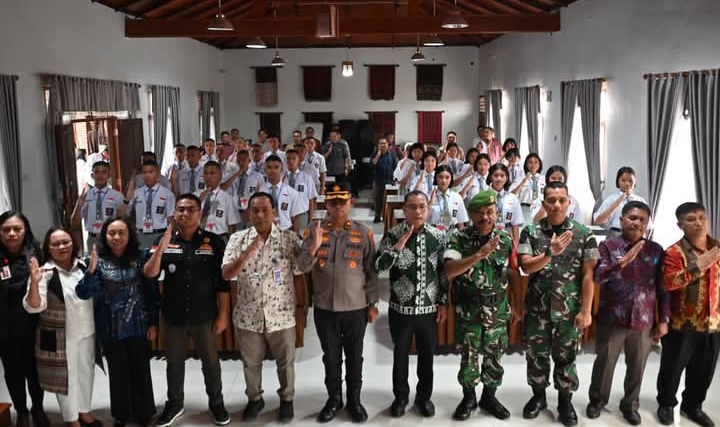 Bupati Humbahas Buka Pemusatan Diklat Paskibraka Tahun 2026