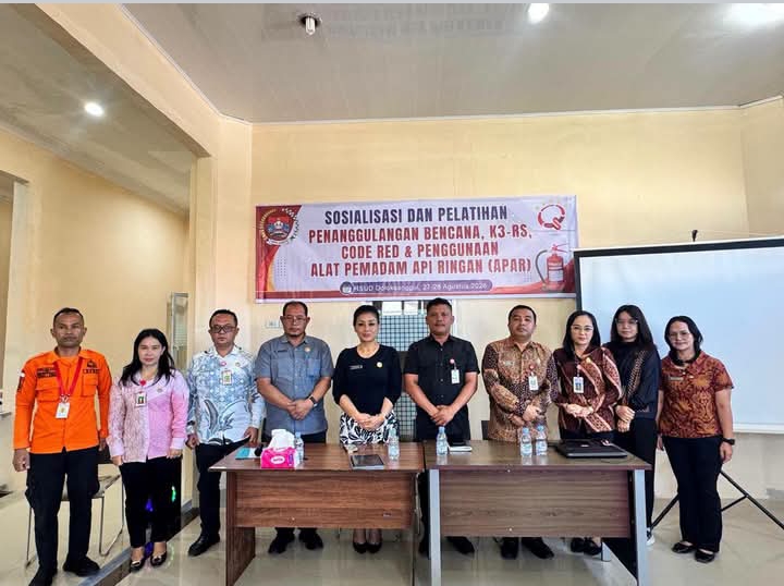 Pemkab Humbahas Laksanakan Sosialisasi dan Pelatihan Penanggulangan Bencana di RSUD Doloksanggul