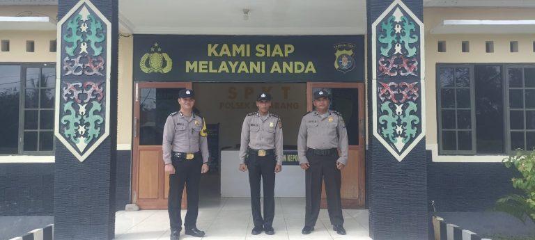 Tingkatkan Kewaspadaan Personil Polsek Basarang Giat Siaga Mako