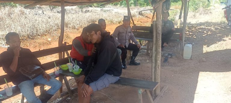 Personel Polsek Basarang Patroli Dialogis Guna Terciptanya Sitkamtibmas