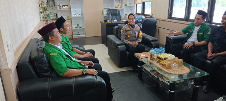 Kapolres Gunung Mas Terima Silaturahmi PC GP Ansor, Perkuat Sinergi Jaga Kamtibmas