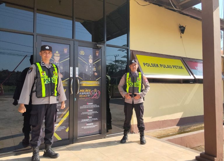 POLSEK PULAU PETAK LAKSANAKAN SIAGA MAKO PAGI
