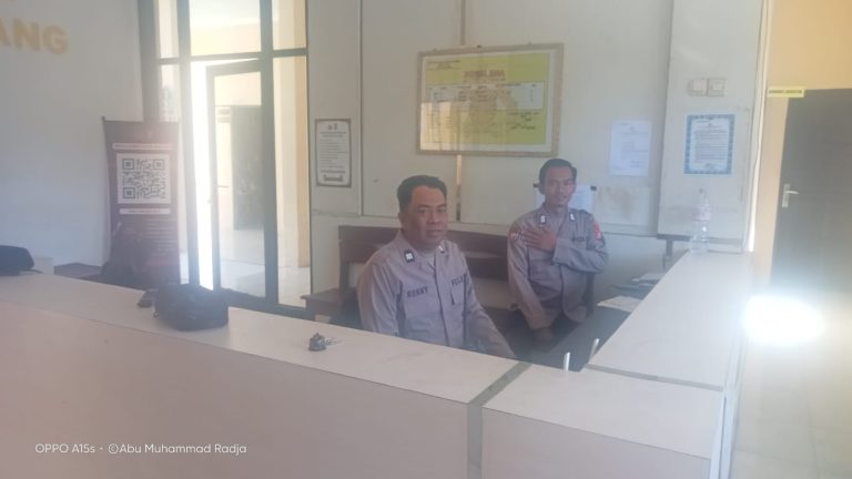 Tingkatkan Kewaspadaan Personil Polsek Basarang Giat Siaga Mako