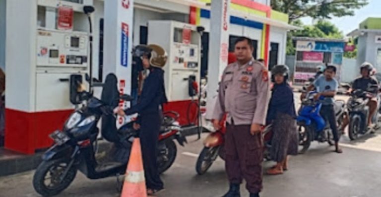 polsek Baamang Gelar Patroli Preventif di Sejumlah SPBU, Ciptakan Situasi Aman dan Kondusif